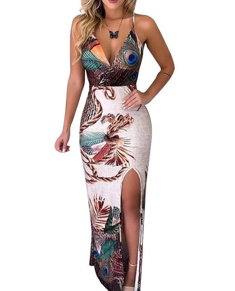 Abito con spacchi MODA MARE