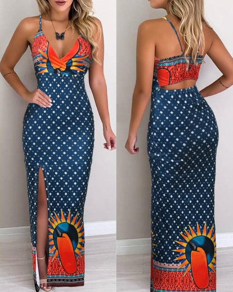 Abito con spacchi MODA MARE