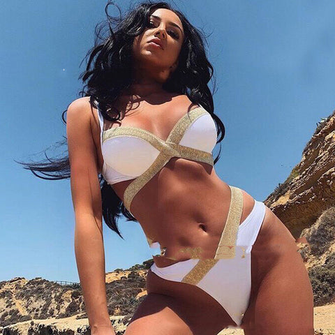 Nuovo stile costume da bagno bikini nero MODA MARE MILANO SHOP