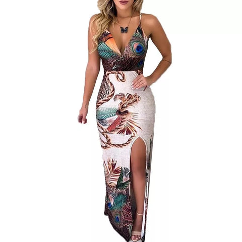 Abito con spacchi MODA MARE