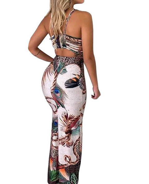 Abito con spacchi MODA MARE