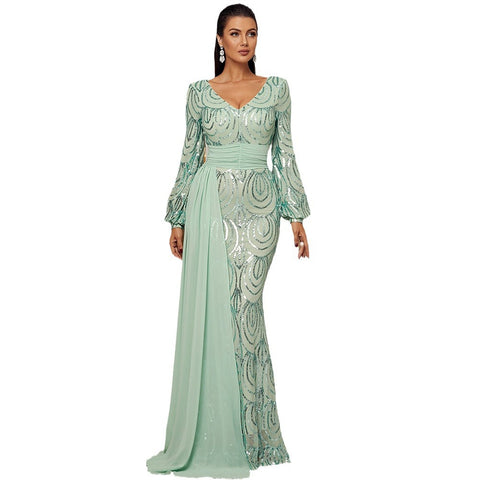 Abito da sera lungo VERSIONE MODA MARE MILANO FORTUAL